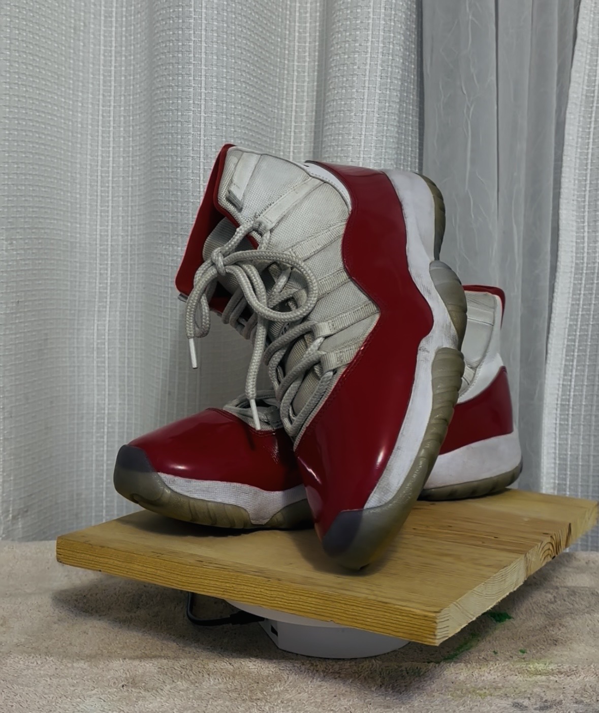Air Jordan 11 — Cherry before restoration